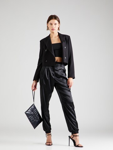 Tapered Pantaloni con pieghe 'Nina' di Guido Maria Kretschmer Women in nero