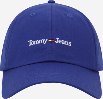 Tommy Jeans Czapka z daszkiem w kolorze niebieski
