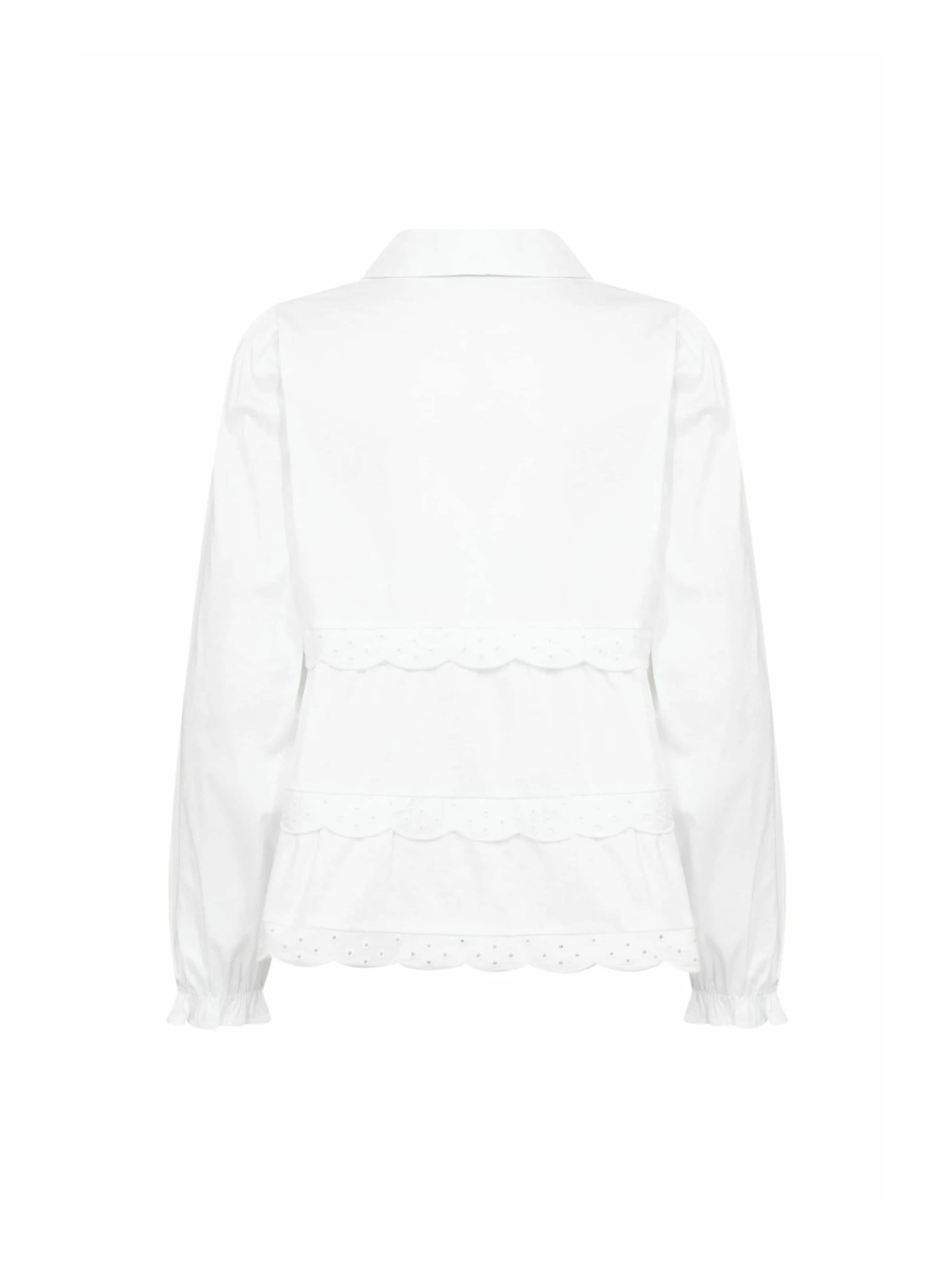 Levete Room Shirt ' LR-ISLA SOLID 135 ' in Weiß