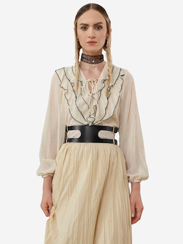 Haute Cuir Bælte 'Orin' i sort