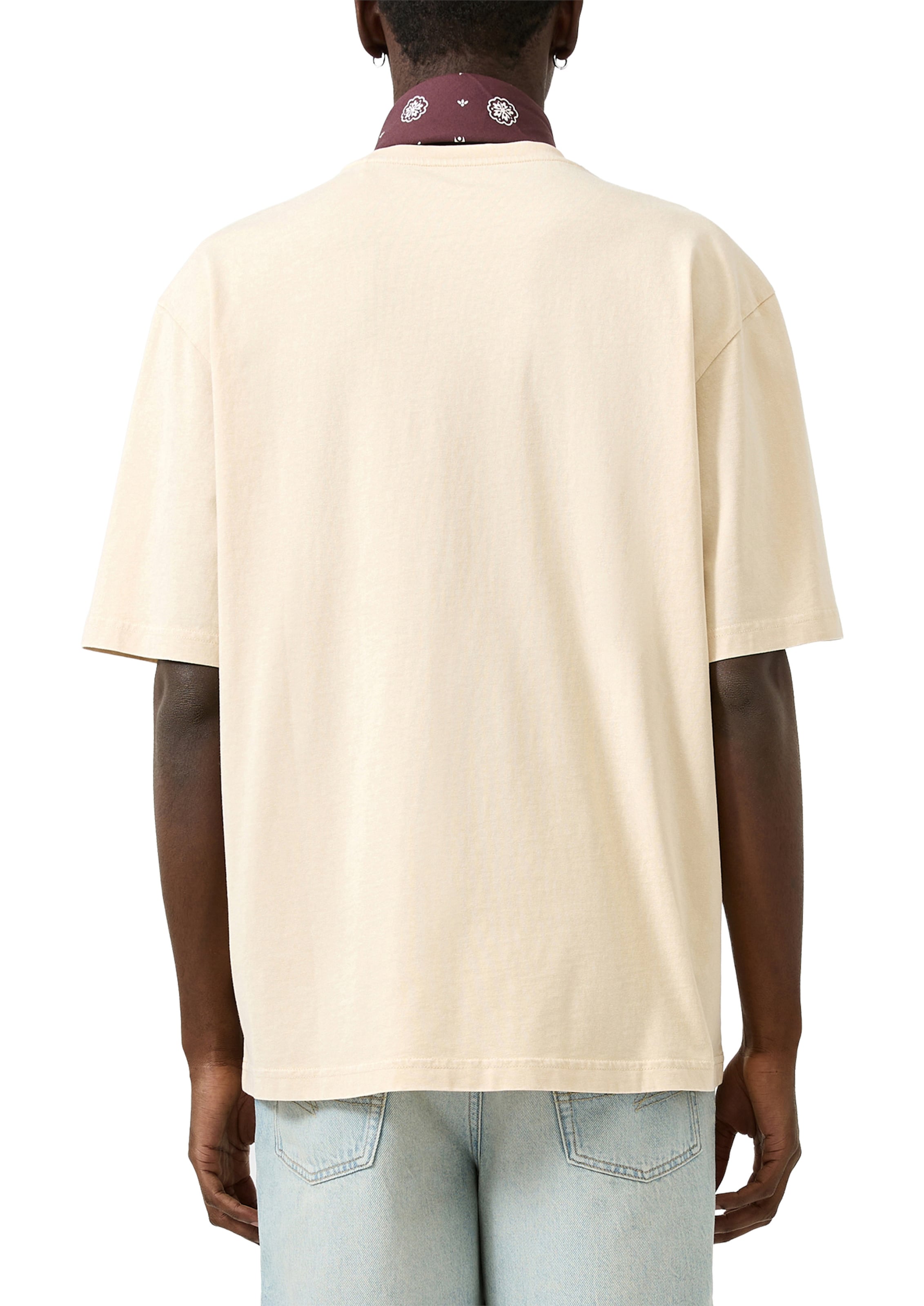 QS T-Shirt in Beige