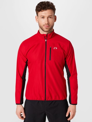 Veste de sport Newline en rouge : devant