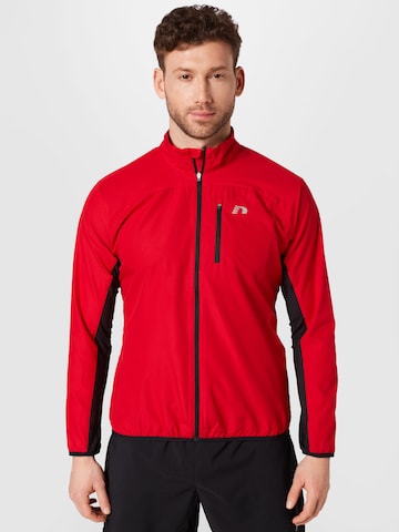 Veste de sport Newline en rouge : devant