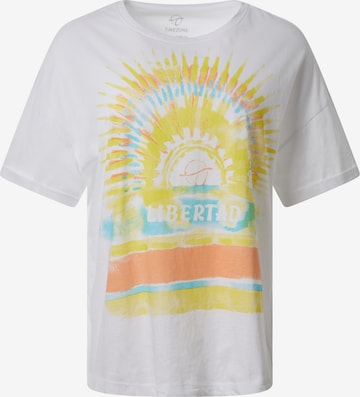 TIMEZONE T-Shirt 'Casa' in Weiß: Vorderseite