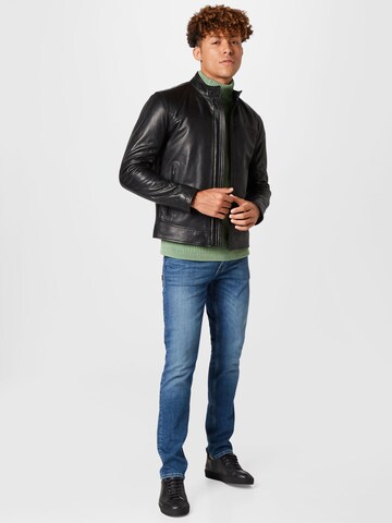 JOOP! Jeans Between-Season Jacket 'Cleary' in Black