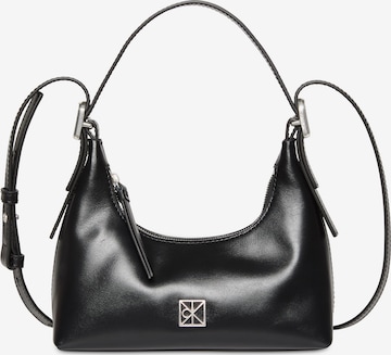 Geantă de umăr de la Calvin Klein pe negru: față