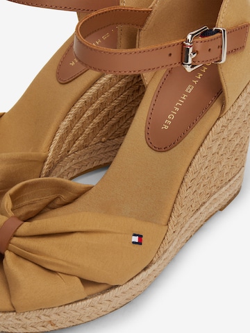 TOMMY HILFIGER Sandals 'Elena' in Beige