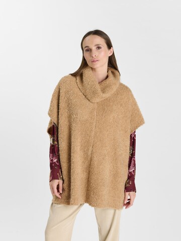 Le Temps Des Cerises Trui in Beige: voorkant