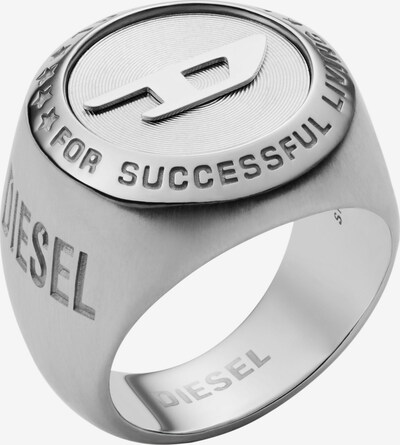 DIESEL Ring in silbergrau / silber, Produktansicht