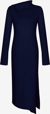 MONOSUIT Jurk 'BASIC INSTINCT' in Blauw: voorkant