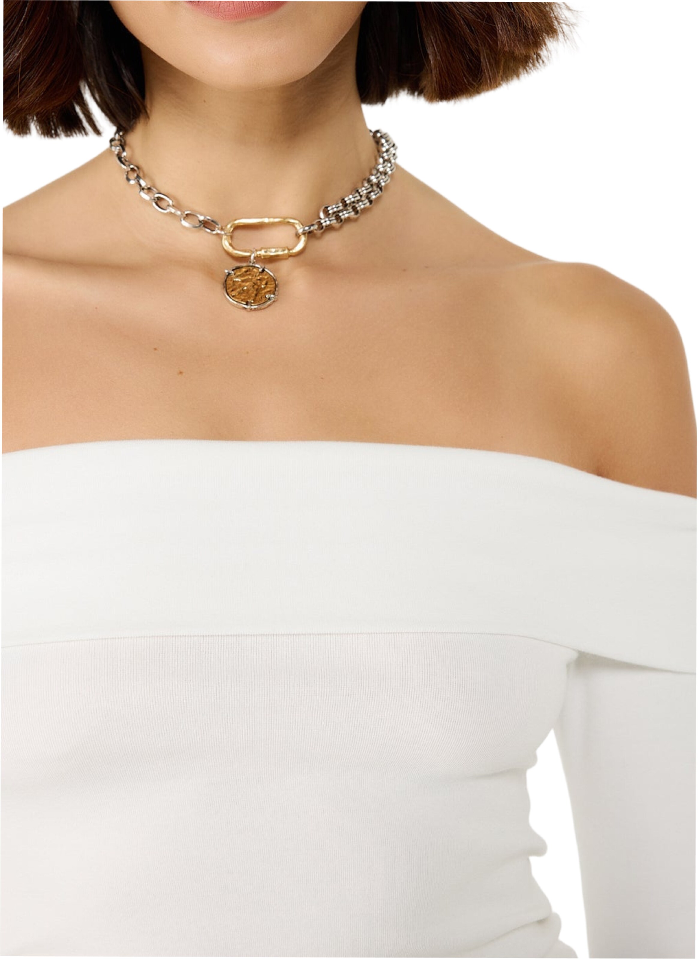 No Matter What Pullover in Weiß