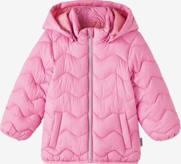 NAME IT Winterjas 'Maggy' in Roze: voorkant