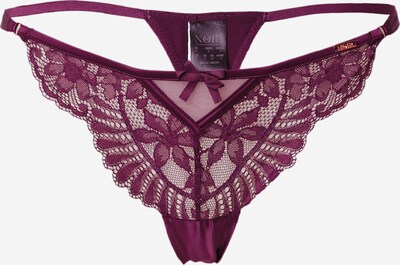 Hunkemöller String 'Jamie' in brombeer, Produktansicht