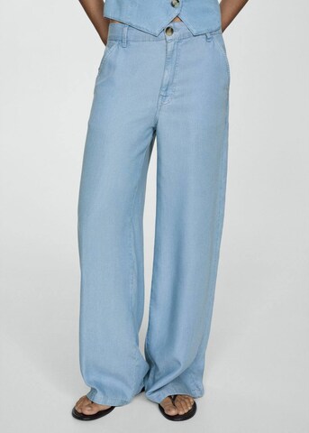 MANGO Loosefit Farmer 'Luisa' - kék: elől