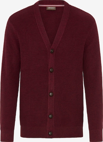 Man's World Strickjacke in Rot: Vorderseite