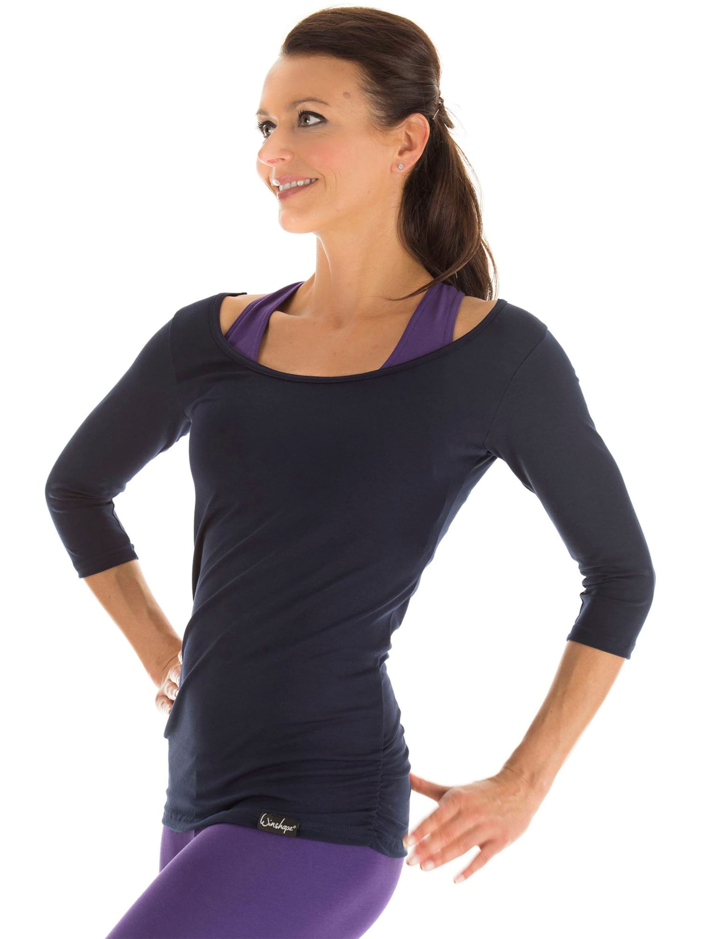 Winshape Funkcionalna majica 'WS4' | modra barva: sprednja stran