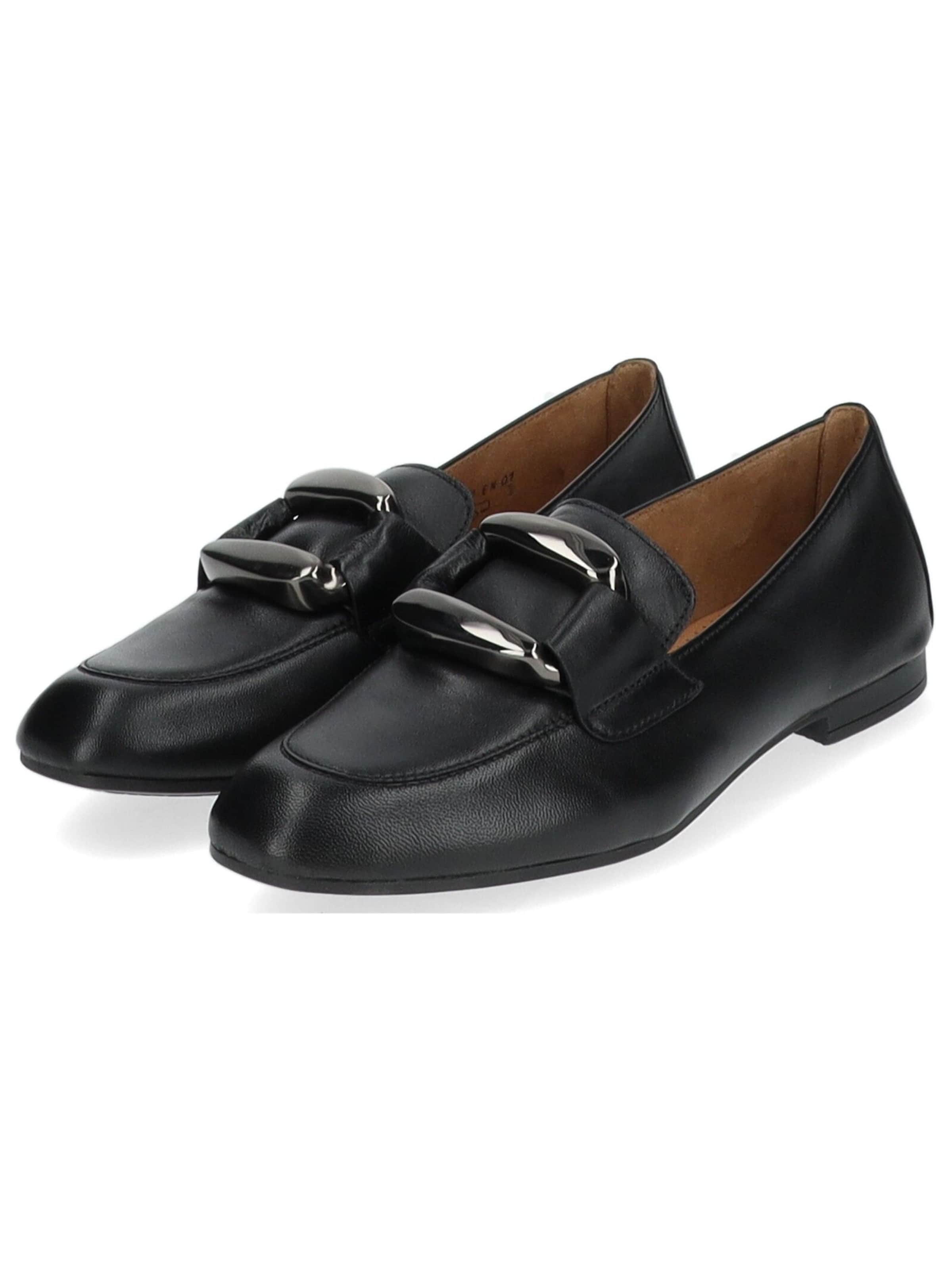 GABOR Slipper in Schwarz: Vorderseite