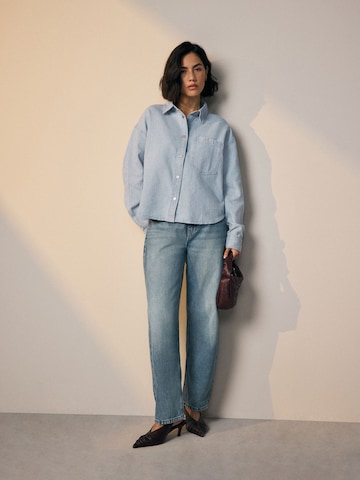 Chemisier Next en bleu