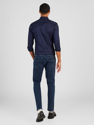 Coupe slim Jean 'Twister' BLEND en bleu