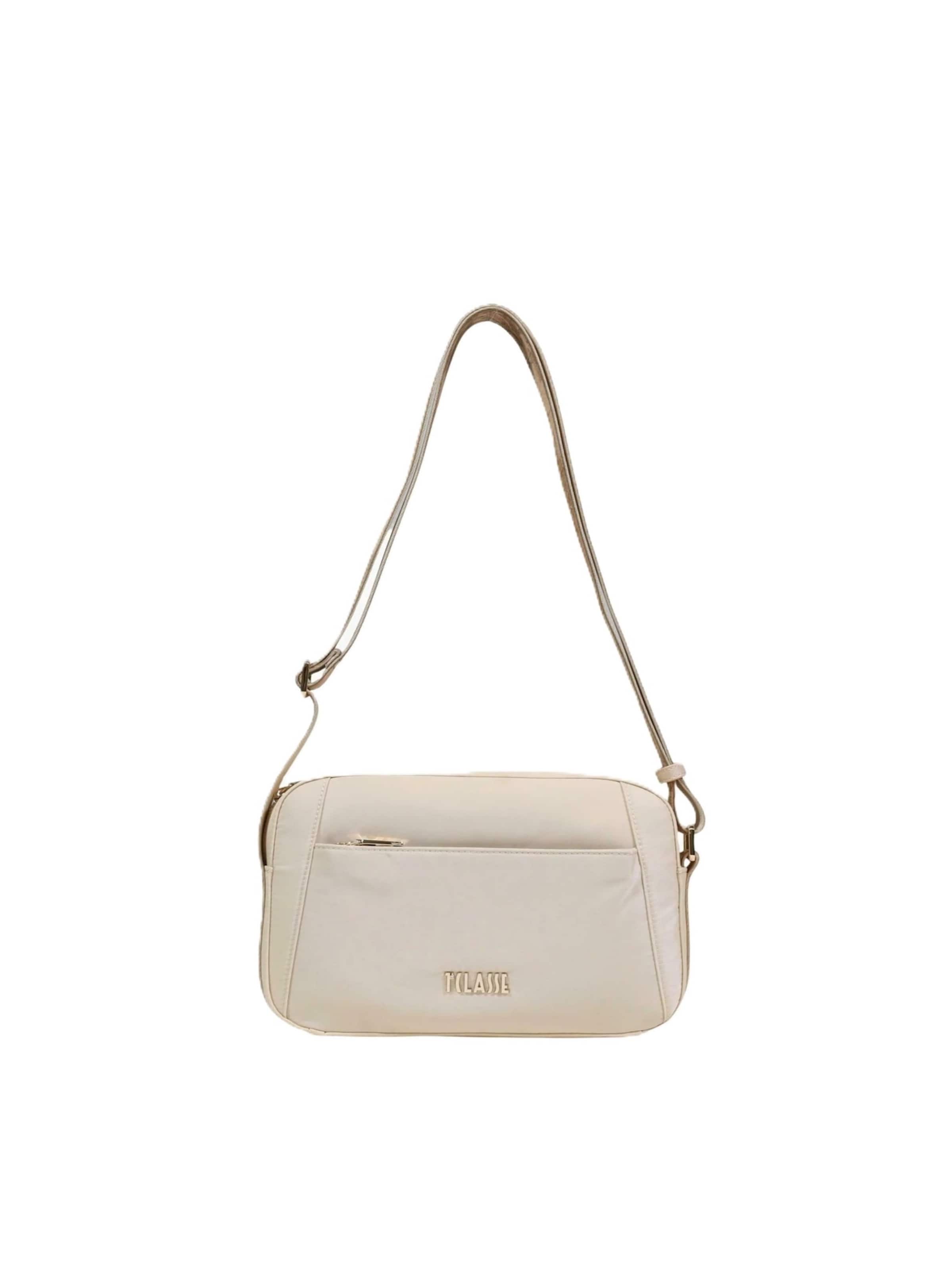 Alviero Martini Schultertasche 'LLE479762'‌‌‌ in Beige: Vorderseite