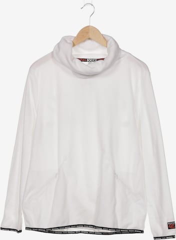 Soccx Sweatshirt & Zip-Up Hoodie in XL in White: front