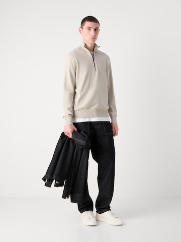 Pull-over 'Kanobix_S' BOSS en beige