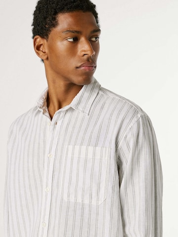 Regular fit Camicia 'Phountain' di Pepe Jeans in bianco