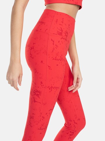 Spyder - regular Leggings en rojo