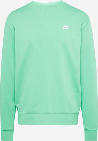 Nike Sportswear Mikina 'Club Fleece' – zelená: přední strana