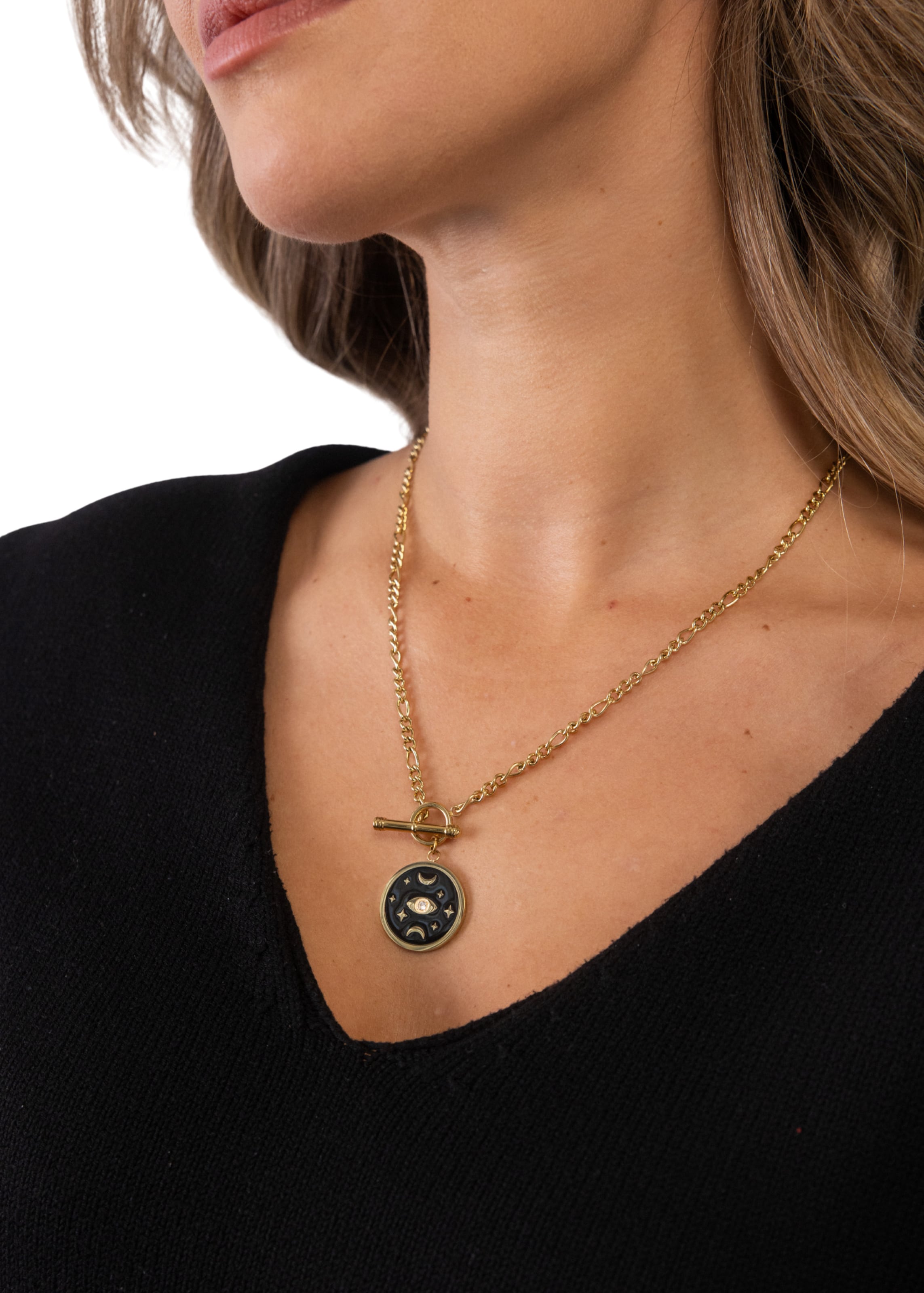 PURELEI Ketting 'Galaxy' in Goud