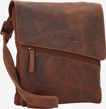 Greenland Nature Crossbody Bag 'Montenegro' in Brown