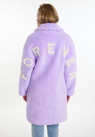 MYMO Winter Coat 'Biany' in Purple