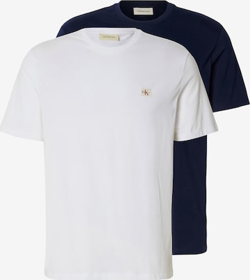 Calvin Klein Jeans T-Shirt in Blau: Vorderseite