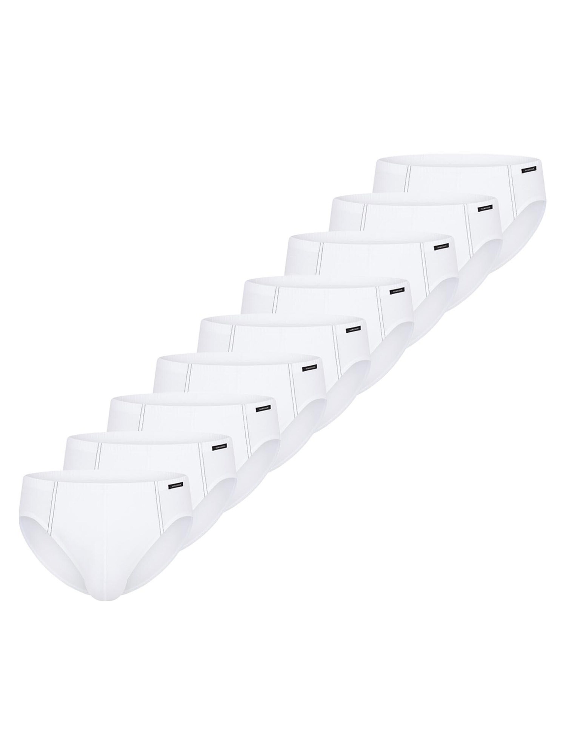 SCHIESSER Panty 'Cotton Essential' in White: front