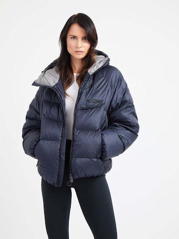 Veste d’hiver 'Bubble' JACK1T en bleu : devant