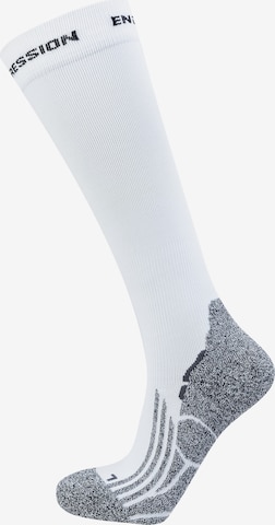 ENDURANCE Socken 'Boston' in Weiß: predná strana