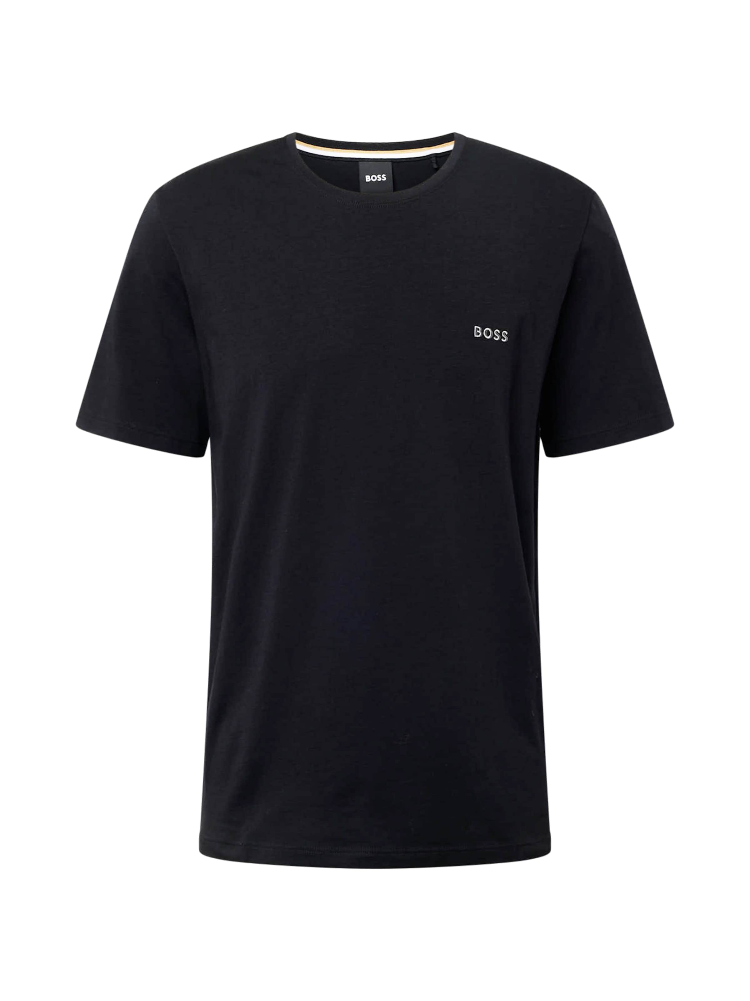 BOSS Футболка &#x27;Mix&amp;Match&#x27; в Черный / Белый, Обзор товара