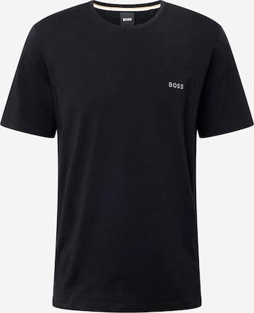 BOSS Orange Shirt 'Mix&Match' in Zwart: voorkant