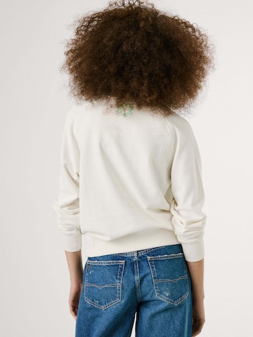 Sweat-shirt 'Alison' Pepe Jeans en blanc