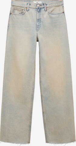 MANGO Loosefit Jeans 'Denver' in Blauw: voorkant