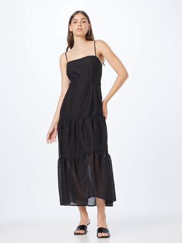 Bardot Dress 'LOKITA' in Black: front