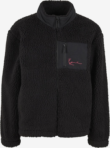 Karl Kani Bluza polarowa w kolorze czarny: przód