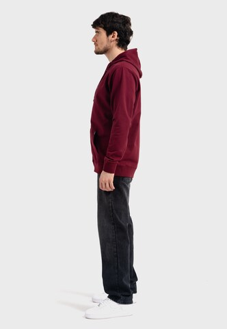 Oldskull Zip-Up Hoodie 'Basic Oldskull 25' in Red