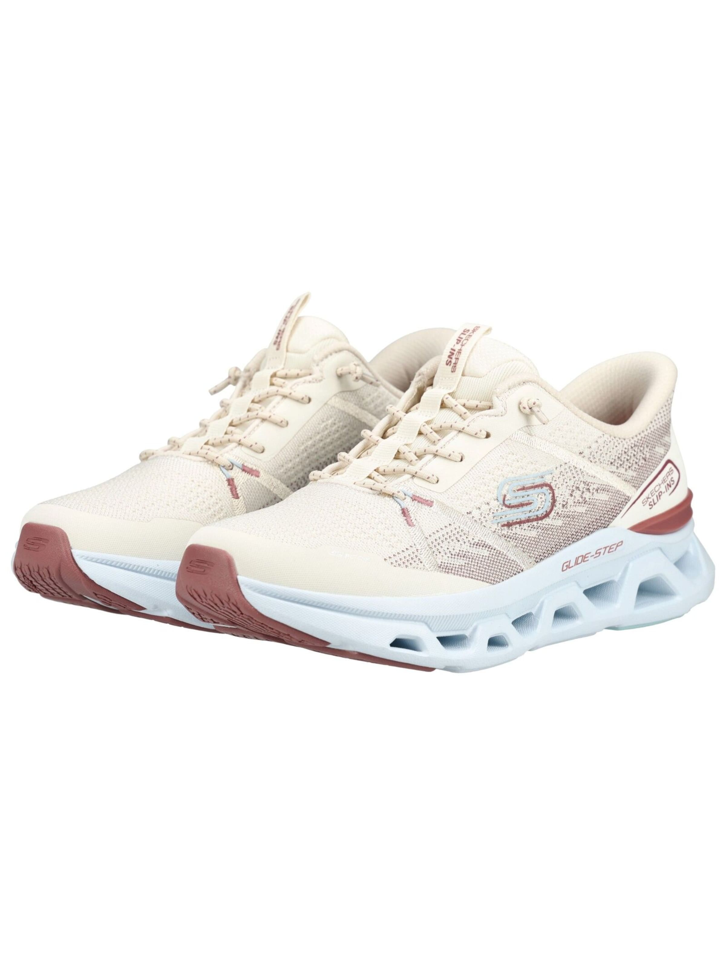 Baskets basses SKECHERS en beige