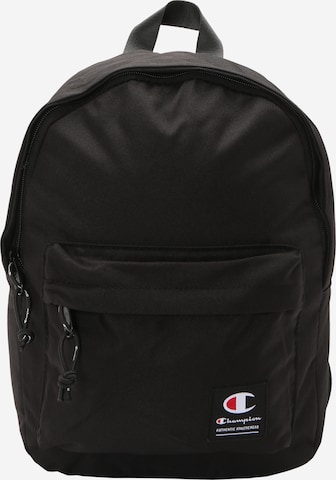 Champion Authentic Athletic Apparel Reppu 'Icons' värissä musta: etupuoli