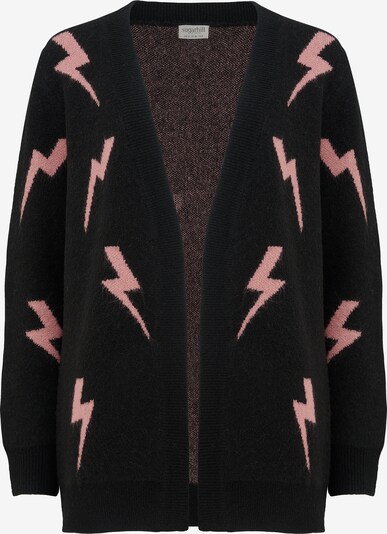 Geacă tricotată 'LAURA' Sugarhill Brighton pe roz deschis / negru, Vizualizare produs