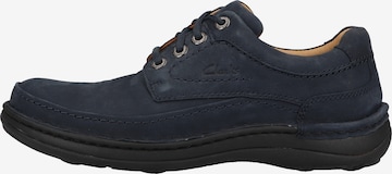 CLARKS Athletic Lace-Up Shoes 'Nature Three' in Blue