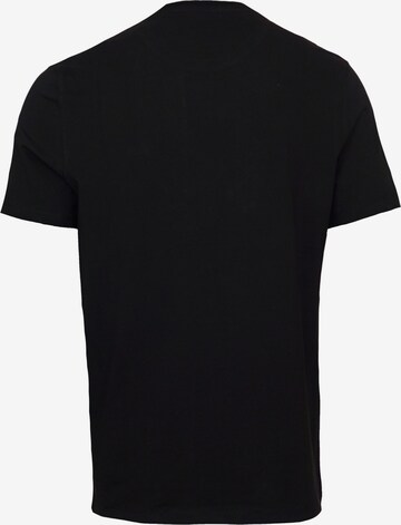 GUESS T-Shirt 'Pima' in Schwarz