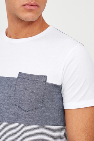 T-Shirt INDICODE JEANS en blanc