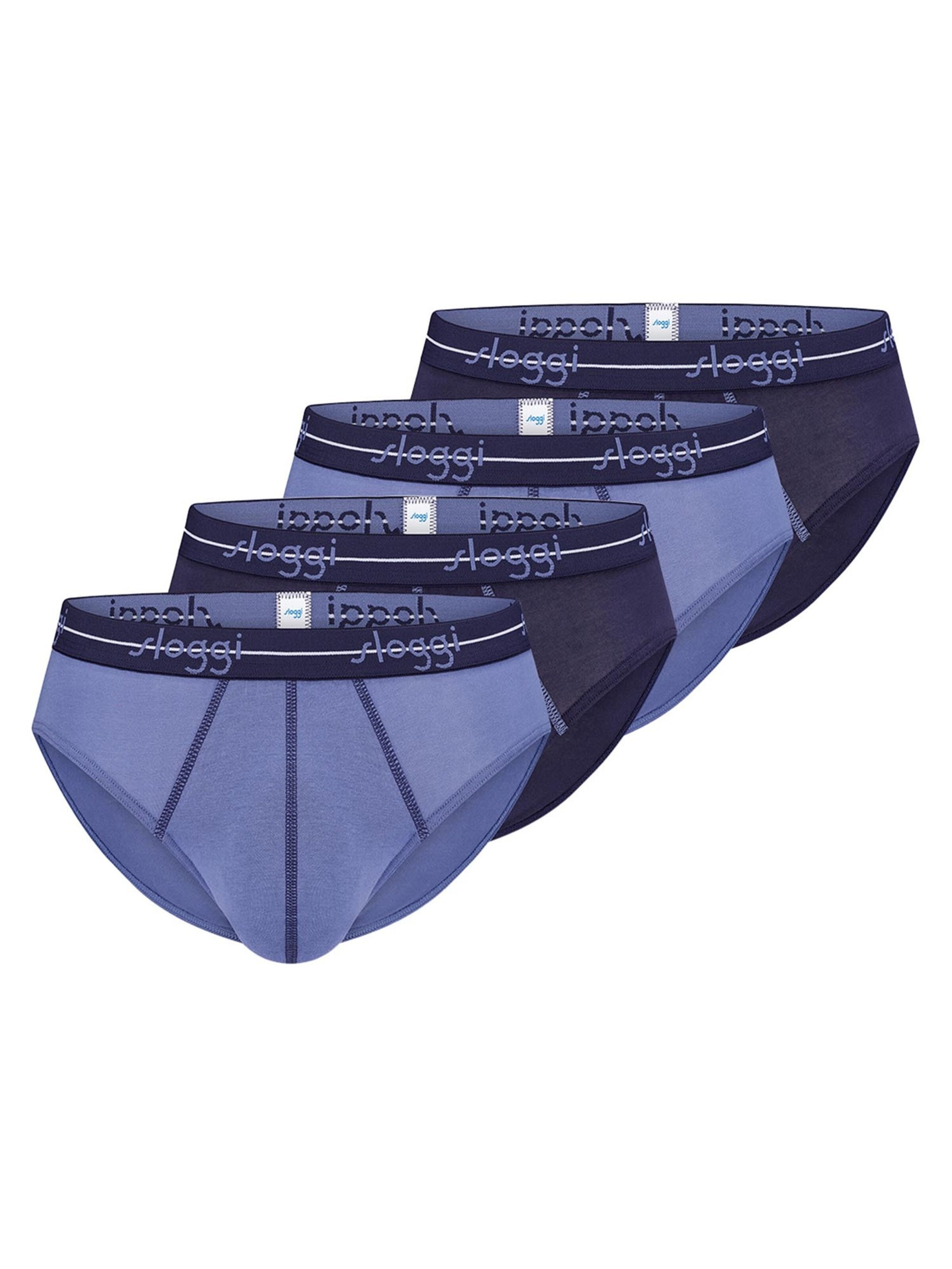 SLOGGI Slip 'men Start'‌‌‌‌‌‌‌ in Blau: Vorderseite
